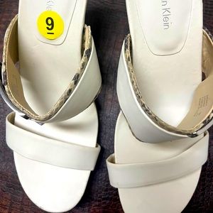 New and never worn CK Women sandals